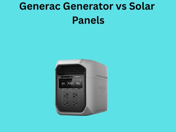 Generac Generator vs Solar Panels