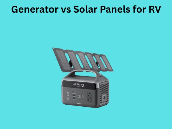 Generator vs Solar Panels for RV
