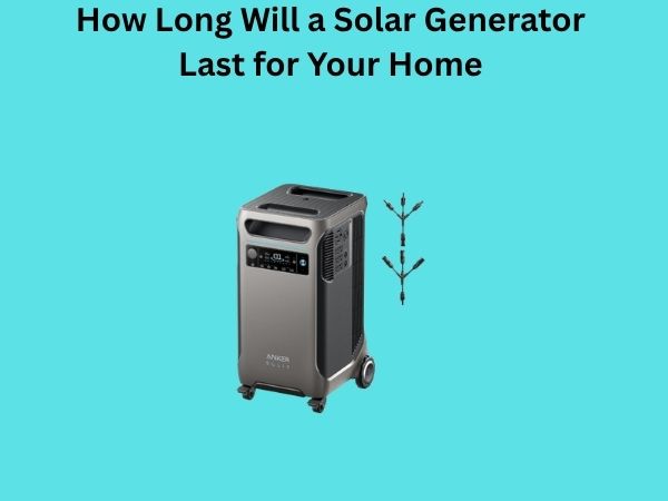 How Long Will a Solar Generator Last for Your Home